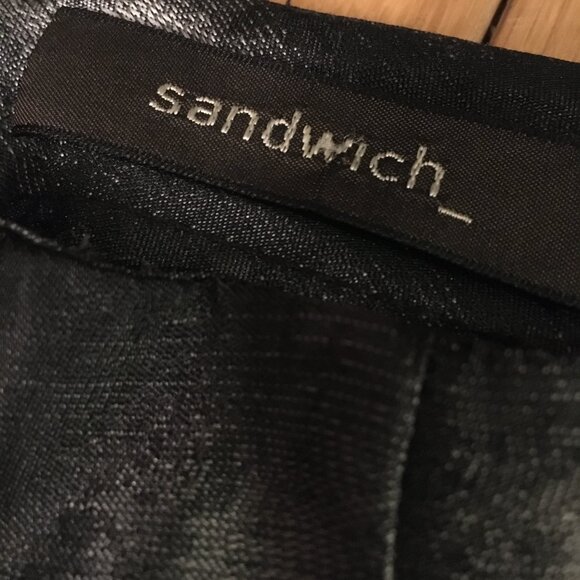 Retro Jacquard Pleated Pocketed Bubble Forest Green Lined Skirt - Picture 9 of 15